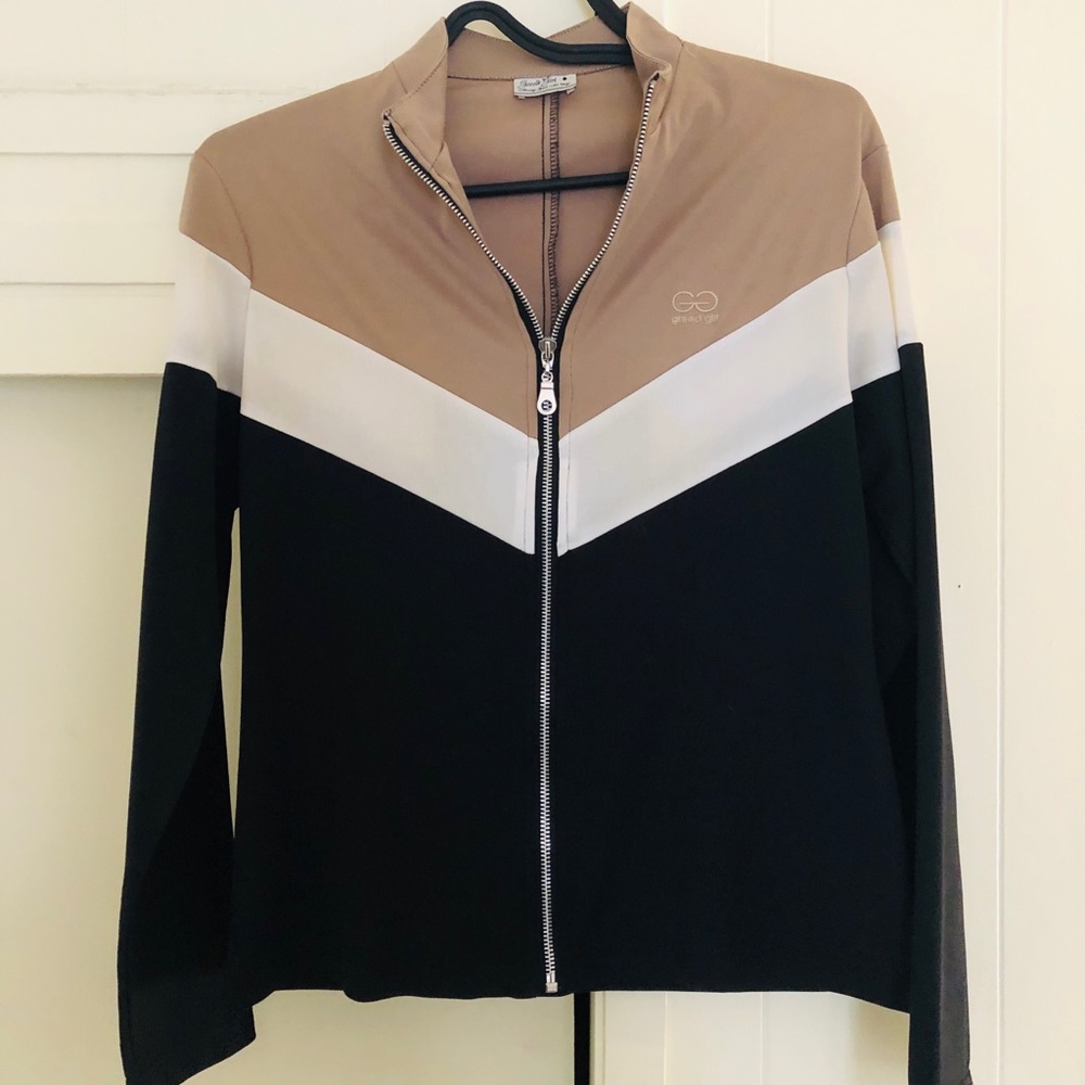 GreedGirl Zip up shirt